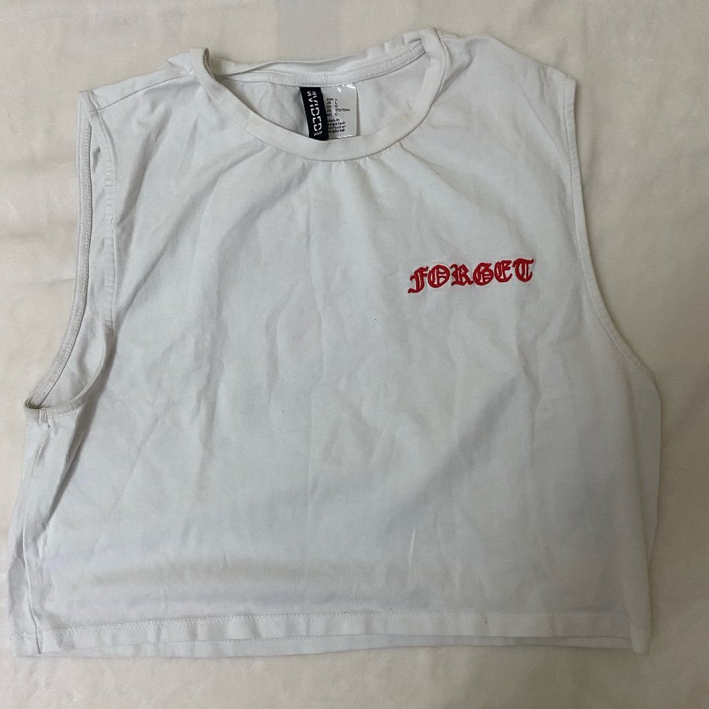 H&M White Tank Top